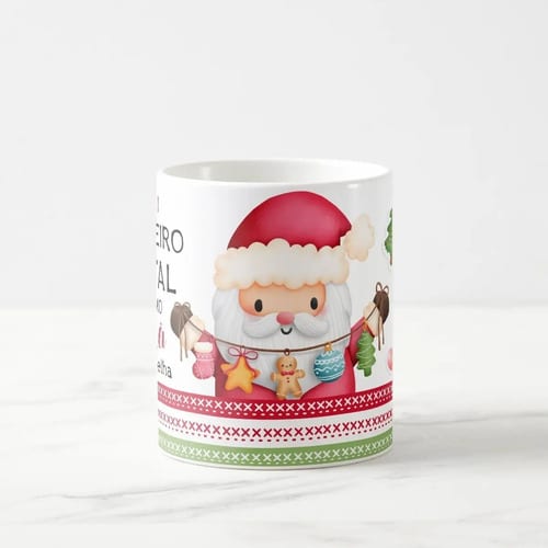 Caneca Presente Para Família Primeiro Natal para Avô Vovô