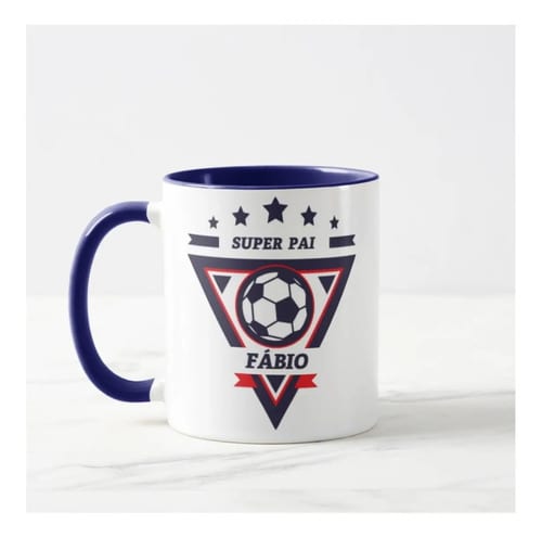 Caneca Futebol Presente Especial Super Pai Jogador - Família (Pai)