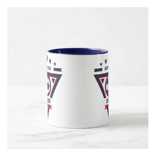 Caneca Futebol Presente Especial Super Pai Jogador