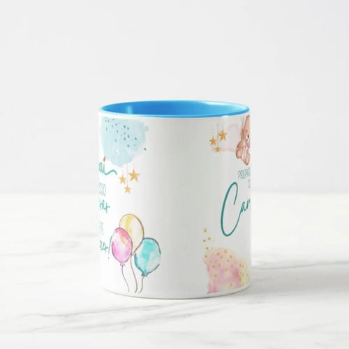 Caneca Presente Revelação de Gravidez Promovido a Papai