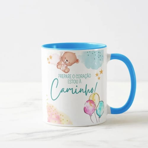 Caneca Presente Revelação de Gravidez Promovido a Papai