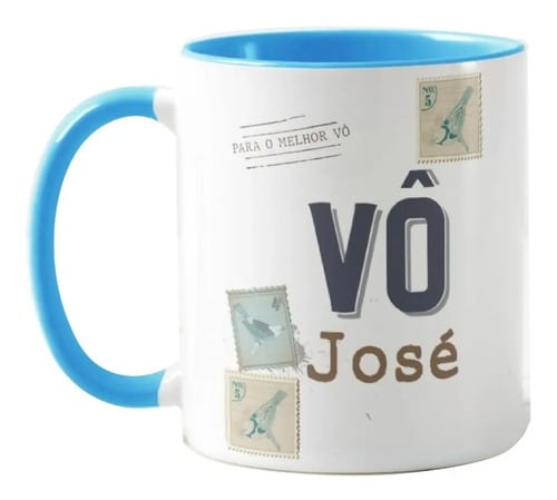 Caneca Personalizada Presente Criativo p/ Avô Vovô com Nome - Família (Avô)
