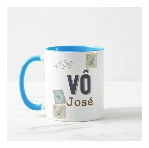 Caneca Personalizada Presente Criativo p/ Avô Vovô com Nome
