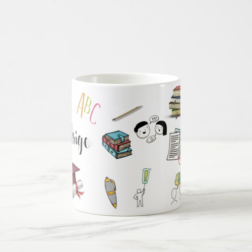 Caneca Personalizada Presente Profissão Professor Português