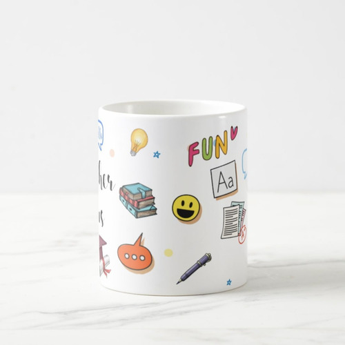 Caneca Personalizada Presente Profissão Professor de Inglês