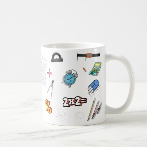 Caneca Personalizada Presente Profissão Professor Matemática