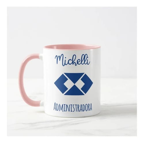Caneca Personalizada Administração Profissão Administradora - Profissões (Administrador(a))