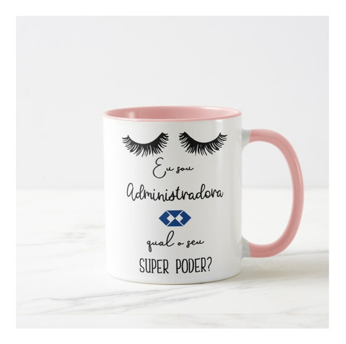 Caneca Personalizada Administração Profissão Administradora
