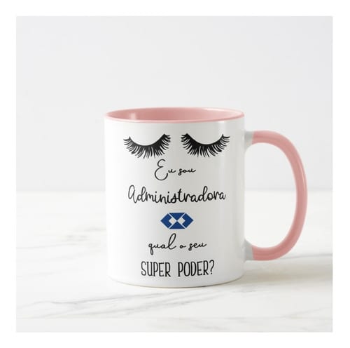 Caneca Personalizada Administração Profissão Administradora