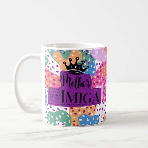 Caneca Presente Criativo Especial Natal para Melhor Amiga