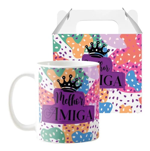 Caneca Presente Criativo Especial Natal para Melhor Amiga - Outros (Amigo(a))