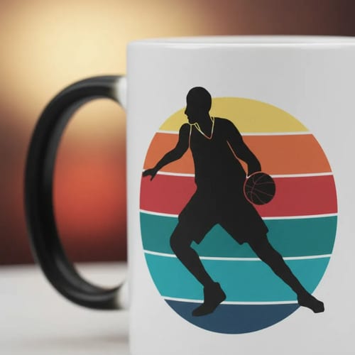 Caneca Mágica Presente para Amigo Jogador de Basquetebol - Outros (Amigo(a))