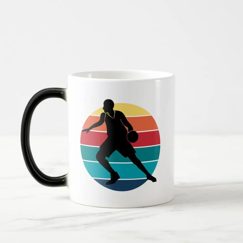 Caneca Mágica Presente para Amigo Jogador de Basquetebol