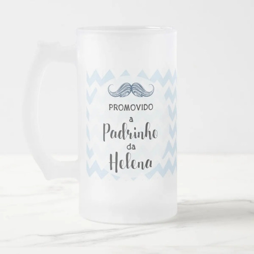 Kit 2 Canecas Cerveja Chopp Presente Especial para Padrinhos