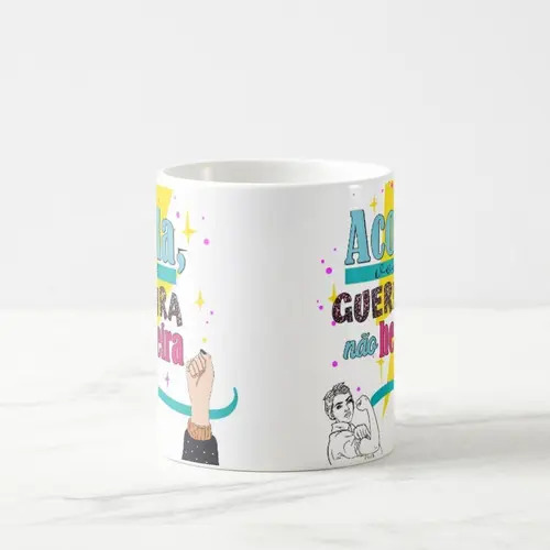 Caneca Mágica Presente Criativo com Frase Divertida Amigas