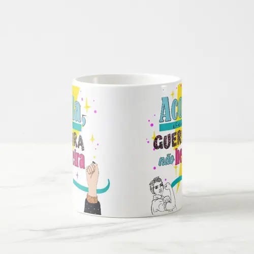 Caneca Mágica Presente Criativo com Frase Divertida Amigas
