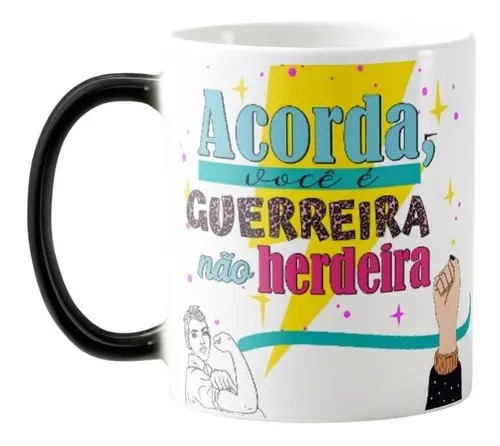 Caneca Mágica Presente Criativo com Frase Divertida Amigas - Outros (Amigo(a))