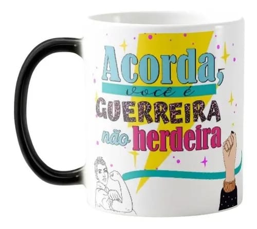 Caneca Mágica Presente Criativo com Frase Divertida Amigas - Outros (Amigo(a))