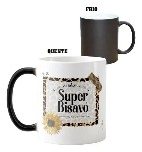 Caneca Mágica Presente Criativo para Bisa Natal Aniversário - Família (Avó/Avô)