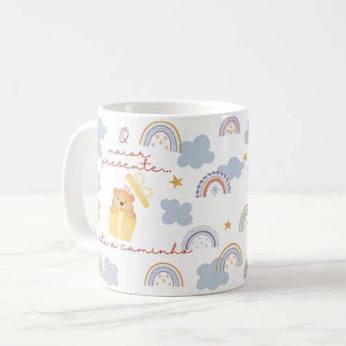 Caneca Personalizada Gravidez Surpresa Familia e Amigos