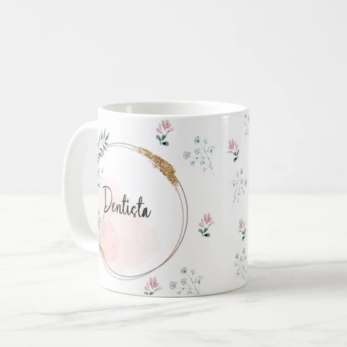 Caneca Feminina Delicada Presente Profissão Dentista