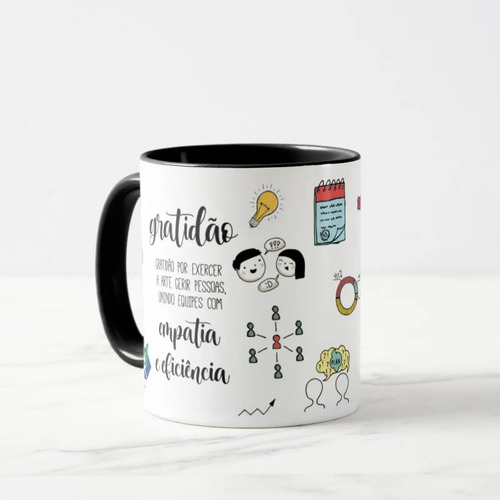 Caneca Profissão Homenagem Empresa Equipe Recursos Humanos