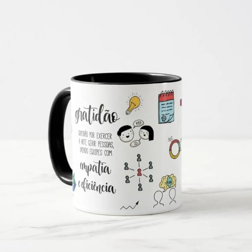 Caneca Profissão Homenagem Empresa Equipe Recursos Humanos