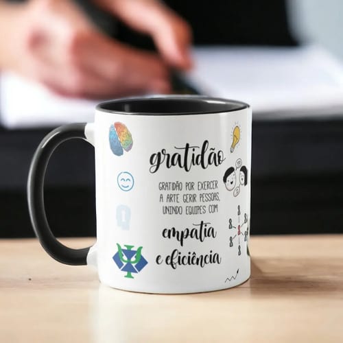 Caneca Profissão Homenagem Empresa Equipe Recursos Humanos