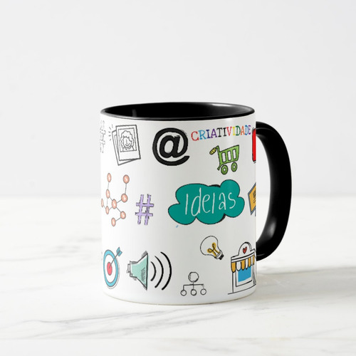 Caneca Profissão Homenagem Empresa Funcionário Marketing