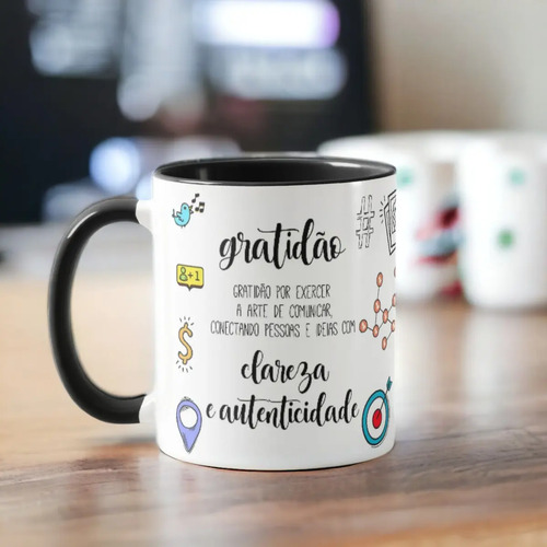 Caneca Profissão Homenagem Empresa Funcionário Marketing