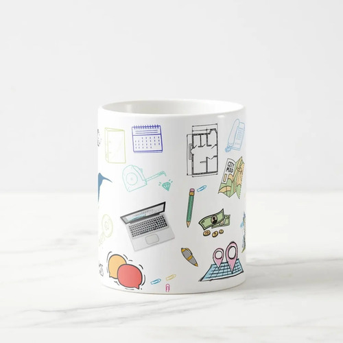 Caneca Personalizada Corretor De Imóveis Símbolo Creci
