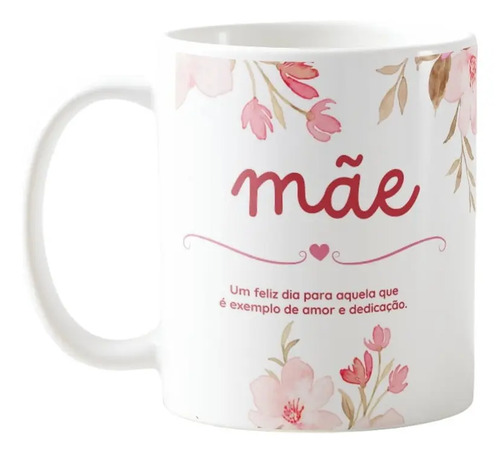 Caneca Personalizada Mãe Presente Dia das Mães Funcionárias
