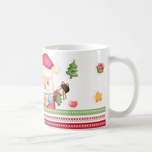 Caneca Presente para Família Primeiro Natal para Titia Tia
