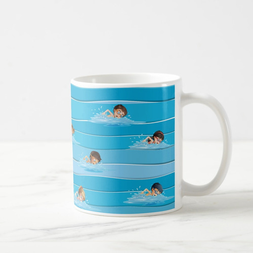 Caneca Personalizada Presente Professor Natação