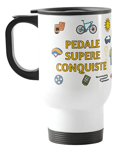Copo Térmico Premium Ciclismo Presente Criativo Ciclista - Hobbies (Esportista)