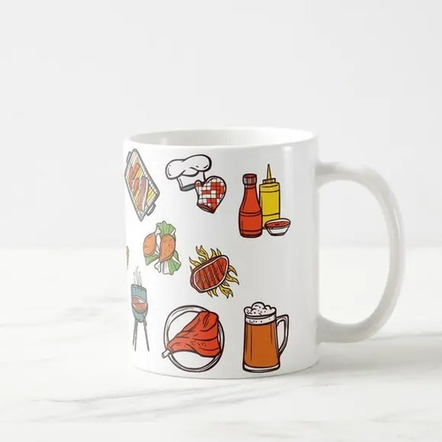 Caneca Masculina Presente Criativo Homem Churrasqueiro