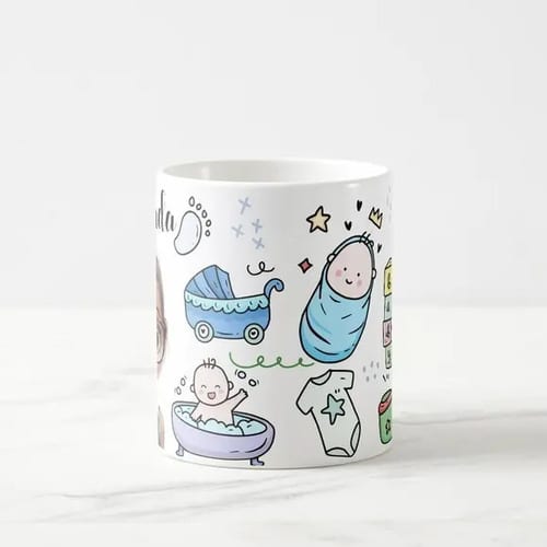 Caneca Presente Criativo Mamãe Mãe de Menino -dias das Mães