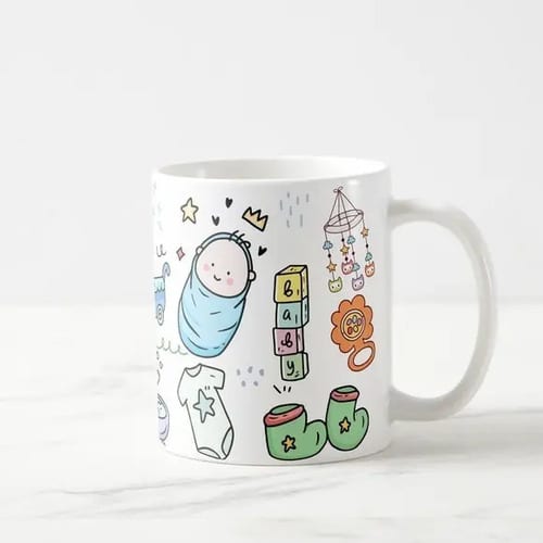 Caneca Presente Criativo Mamãe Mãe de Menino -dias das Mães