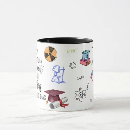 Caneca de Presente Dia dos Professores Professora de Química