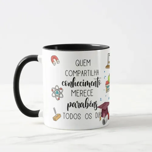 Caneca Presente Professora De Física Dia Dos Professores - Dia dos Professores (Professor(a))
