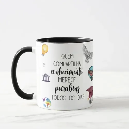 Caneca Presente Dia Dos Professores Professora De Filosofia
