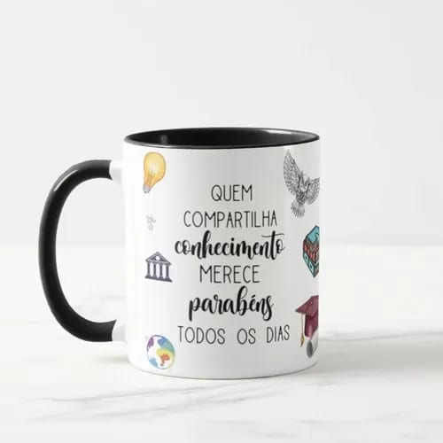 Caneca Presente Dia Dos Professores Professora De Filosofia