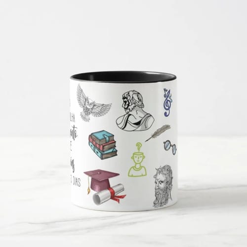 Caneca Presente Dia Dos Professores Professora De Filosofia