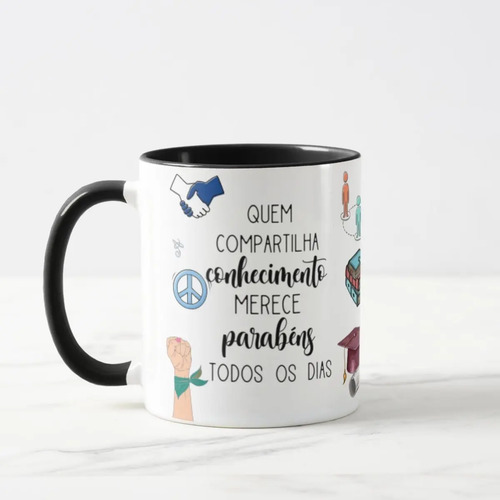 Caneca Presente Dia Dos Professores Professor De Sociologia