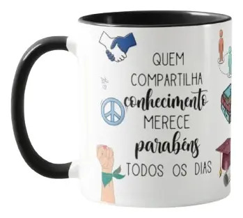 Caneca Presente Dia Dos Professores Professor De Sociologia - Dia dos Professores (Professor(a))