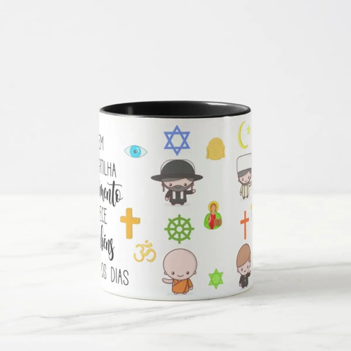Caneca de Presente Dia Professores Ensino Religioso Teologia