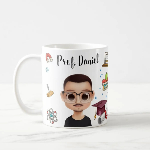 Caneca Personalizada Professor de Física Dia dos Professores
