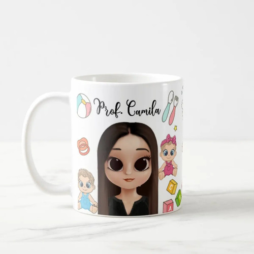 Caneca Personalizada Presente Especial Professora Berçário
