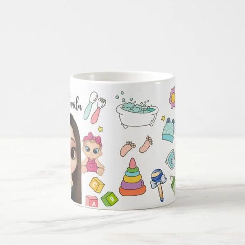 Caneca Personalizada Presente Especial Professora Berçário