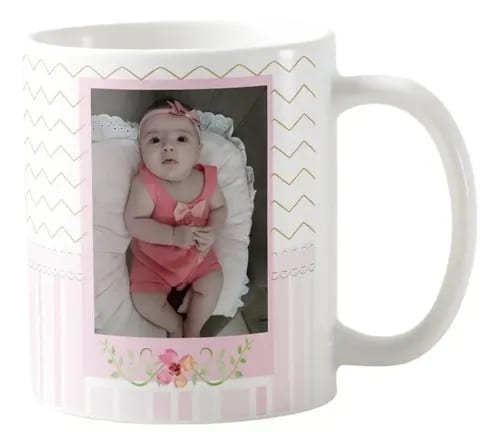 Caneca Personalizada com Foto e Nomes Presente para Avó Vovó